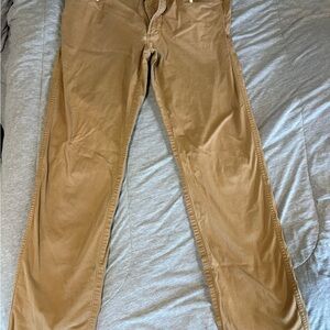 Duck Head Men's Tan Chino Pants - Straight Fit